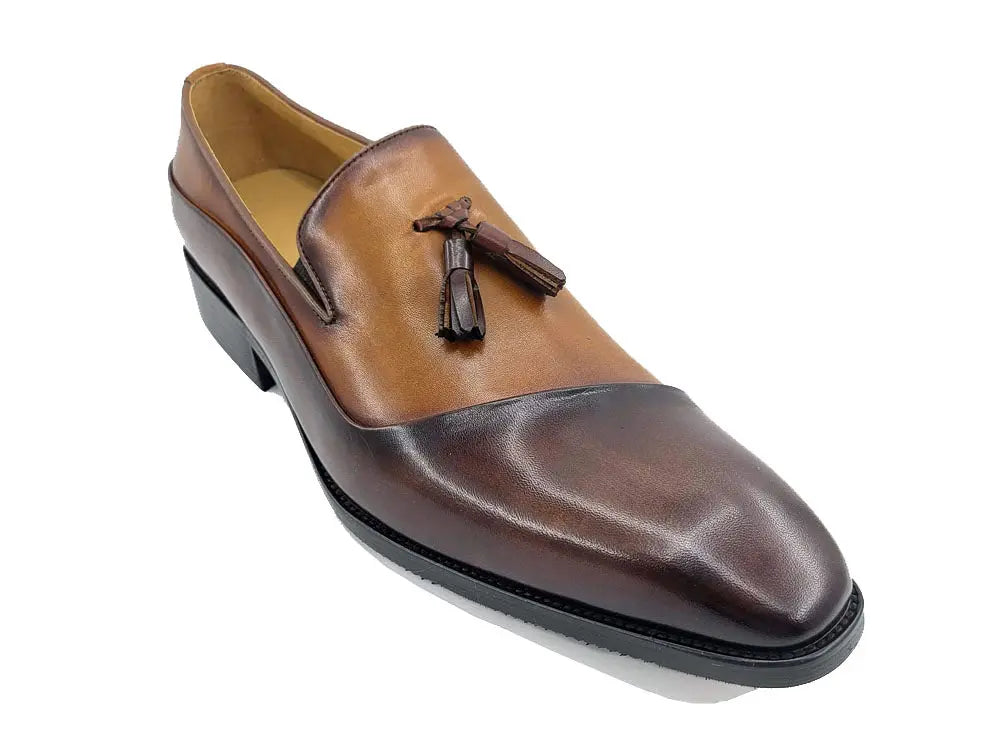 Two Tone Tassel Loafer - 7.5