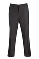 "Black Men's Modern Fit Dress Pants - Wool Feel"