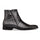 Mezlan Belucci Alligator Zipper Boots Black (3663-J)