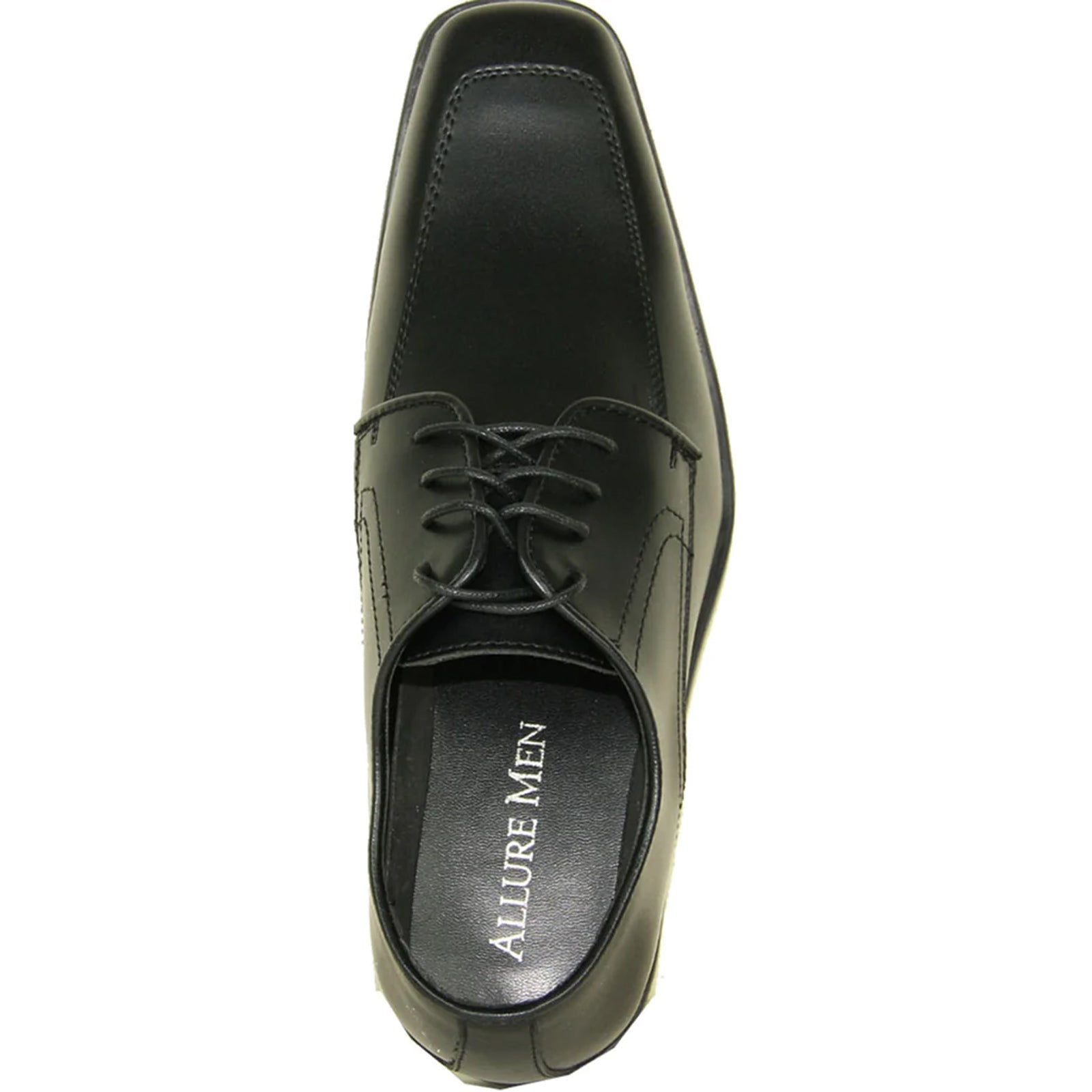 "Matte Black Oxford Lace Up Men's Formal Dress & Tuxedo Shoe"