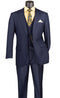 Morgan Collection - Regular Fit 3 Piece Suit 2 Button Navy