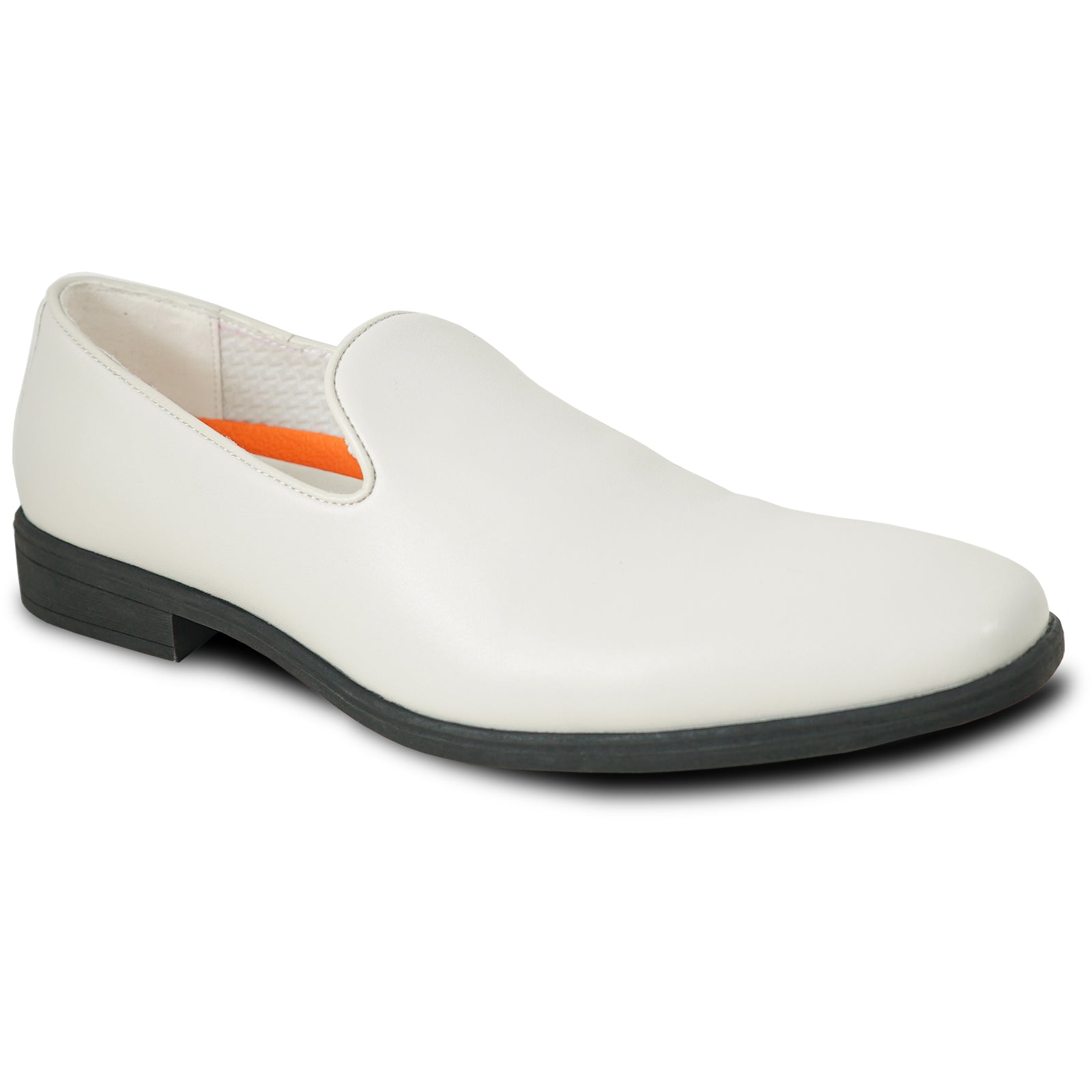 "Ivory Men's Classic Plain Toe Loafer Dress Shoe - Slip On Style"