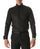 Men's Slim Fit Black Dress Shirt