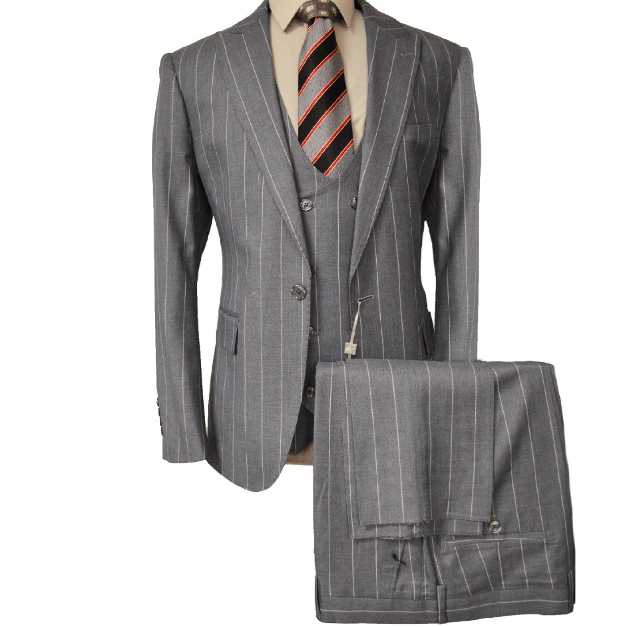 Rossiman Suits For Sale -  Mens Designer Suit - Fashion Suits - Fancy Suits - 38 Short Jacket+32 Waist Adjustable 28to34)(Height: 5 4 to5 7 )(Neck  15-16.5)S-M)