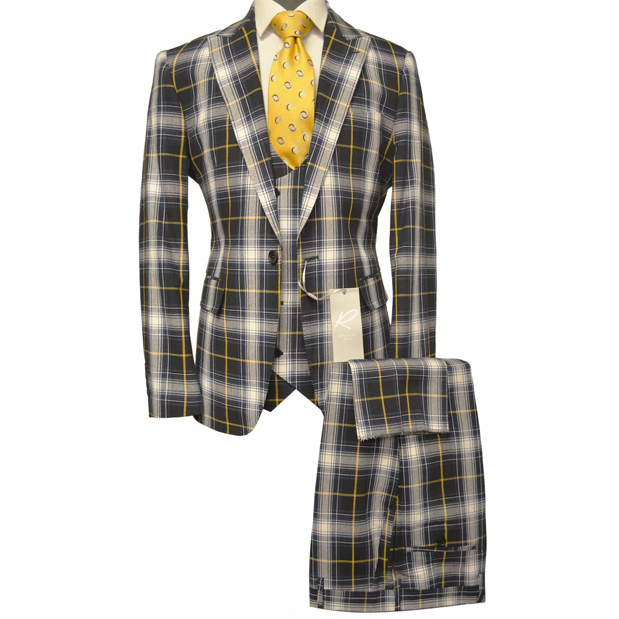 Rossiman Suits For Sale -  Mens Designer Suit - Fashion Suits - Fancy Fit  Suits - 38 Short Jacket+32 Waist Adjustable 28to34)(Height: 5 4 to5 7 )(Neck  15-16.5)S-M)