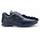 Men's Belvedere Vasco Calf & Crocodile Hornback Tail Sneaker in Night Blue