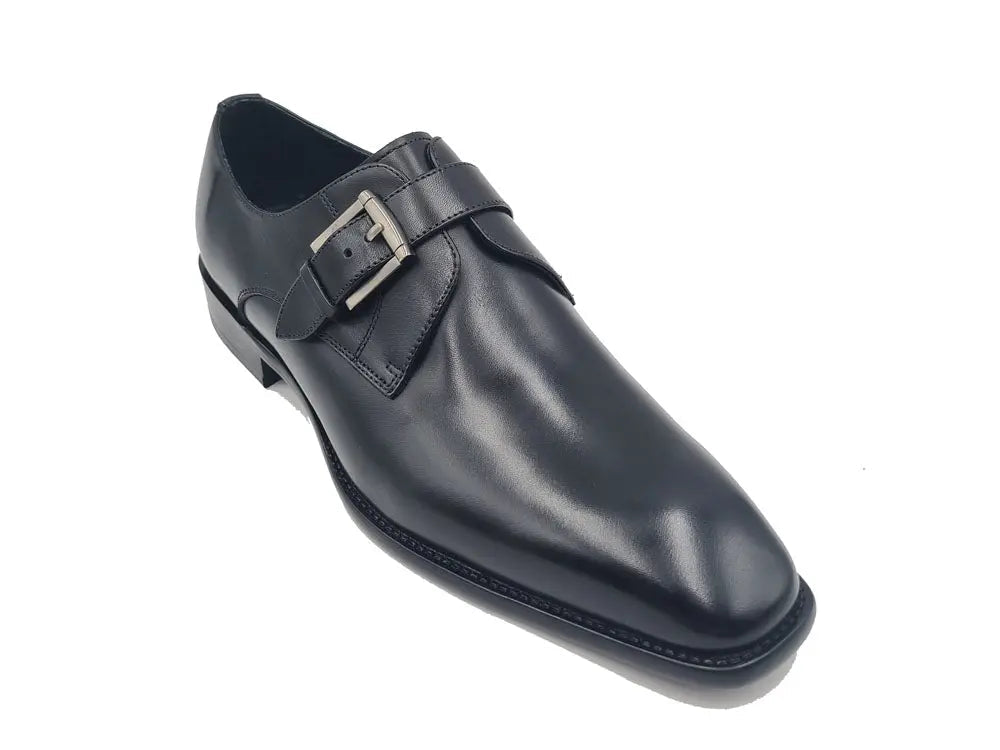 Versatile Fashion Single Monk Strap Loafer - 8