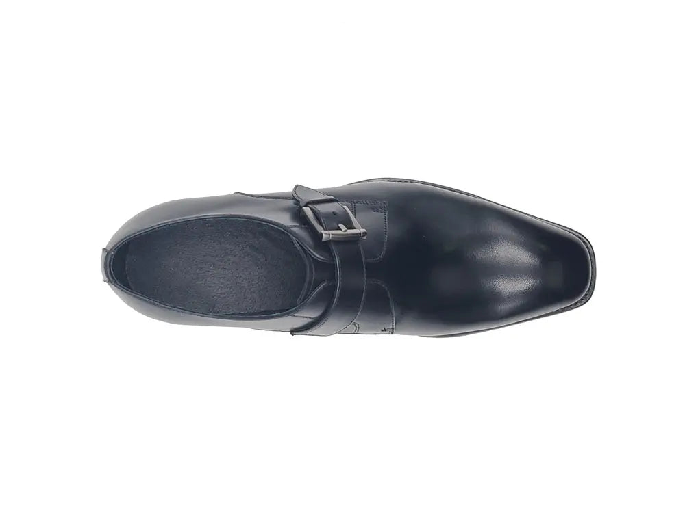 Versatile Fashion Single Monk Strap Loafer - 8