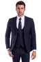 Cheap priced Suit - Men's Two Button Skinny Fit Vested Navy Suit