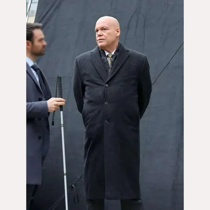 Daredevil Born Again Wilson Fisk Black Coat
