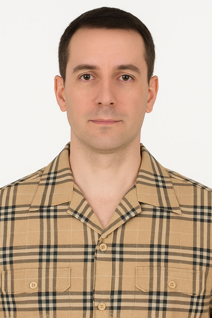 Beige Plaid Button-Up Shirt for Men â€“ Casual to Semi-Formal