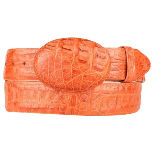 Men's Caiman Hornback Western Belts