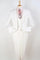 Cheap Priced Suit  - Mens Two Button Slim Fit Scoop Vested White Suit