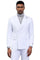 Cheap Priced Suit - Men's Designer Stacy Adams Classic Double Breasted White Suit
