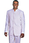 Cheap Priced Suit - Mens Classic 8 Button Mandarin Collar White Suit
