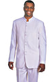 Cheap Priced Suit - Mens Classic 8 Button Mandarin Collar White Suit