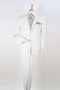 Cheap Priced Suit -  Mens Two Button Modern Fit Two Piece White Suit