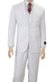 Cheap Priced Suit - Mens Classic Fit 2 Button Vested  White Suit