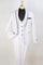 Cheap Priced Suit - Mens Two Button Slim Fit Vested Prom 2026 Tuxedo White Suit With Trim White Prom 2026 Suits
