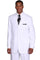 Cheap Priced Suit - Mens 3 Button Classic Fit Poplin White Suit