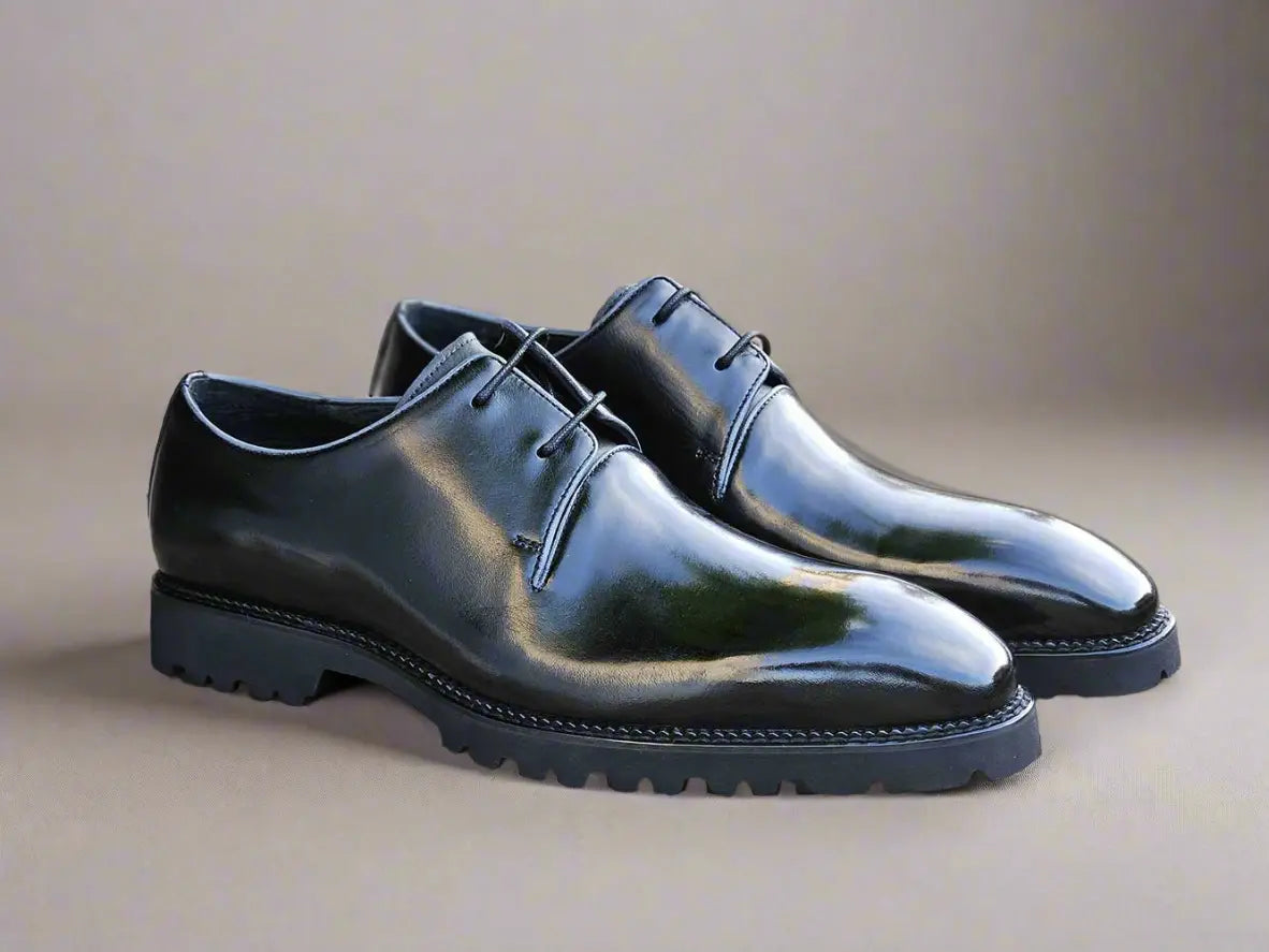 Whole Cut Derby With Lug Sole - 8
