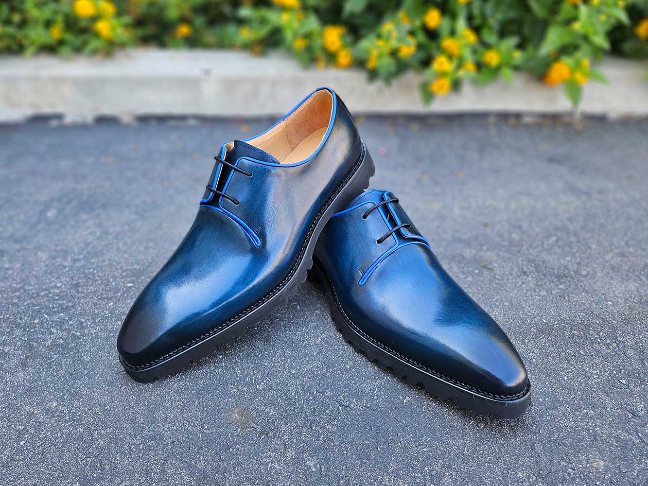Whole Cut Derby With Lug Sole - 8