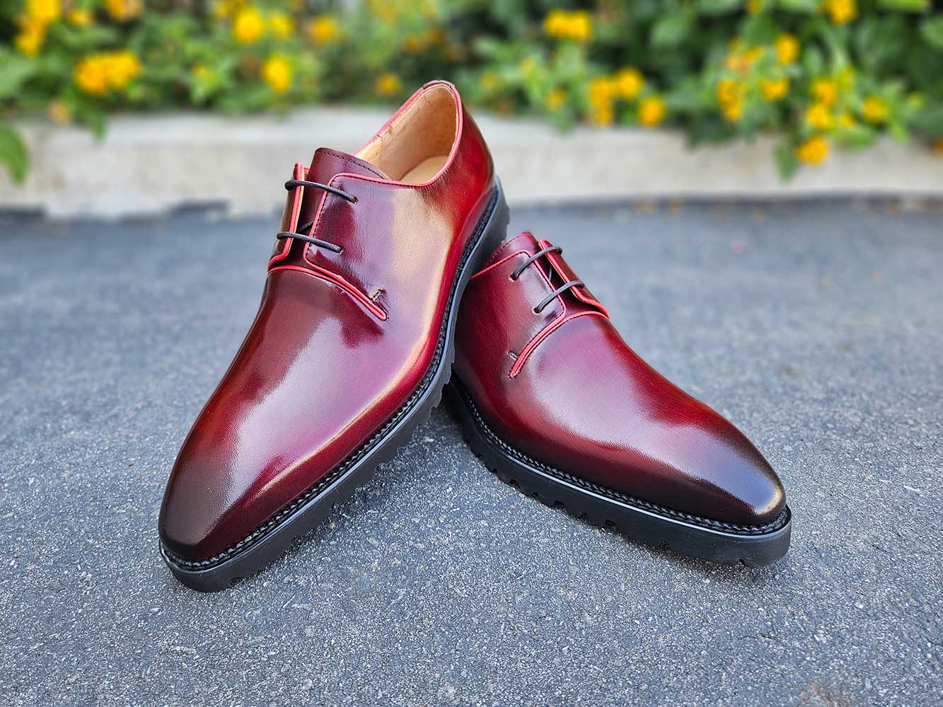Whole Cut Derby With Lug Sole - 8