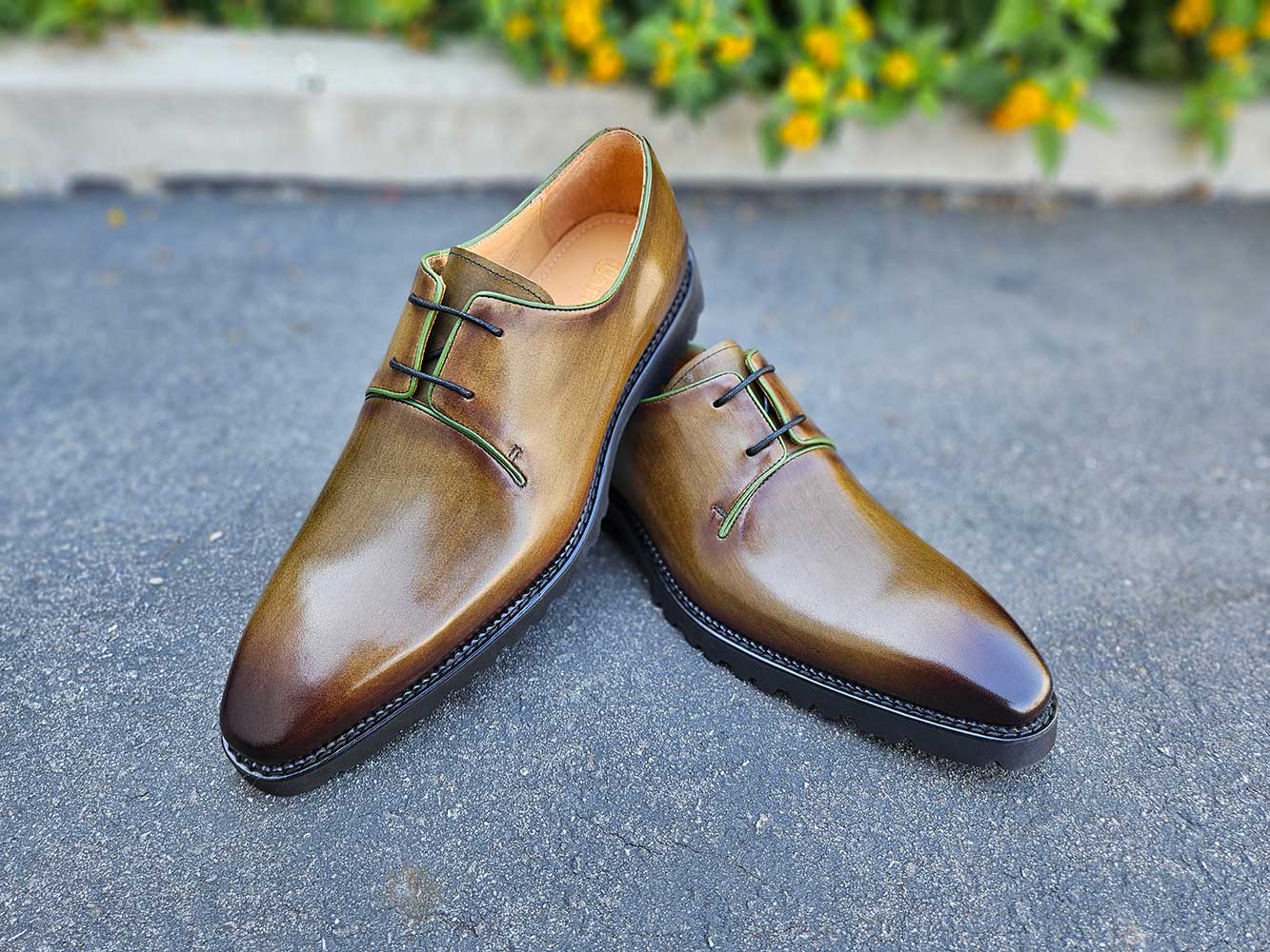 Whole Cut Derby With Lug Sole - 8