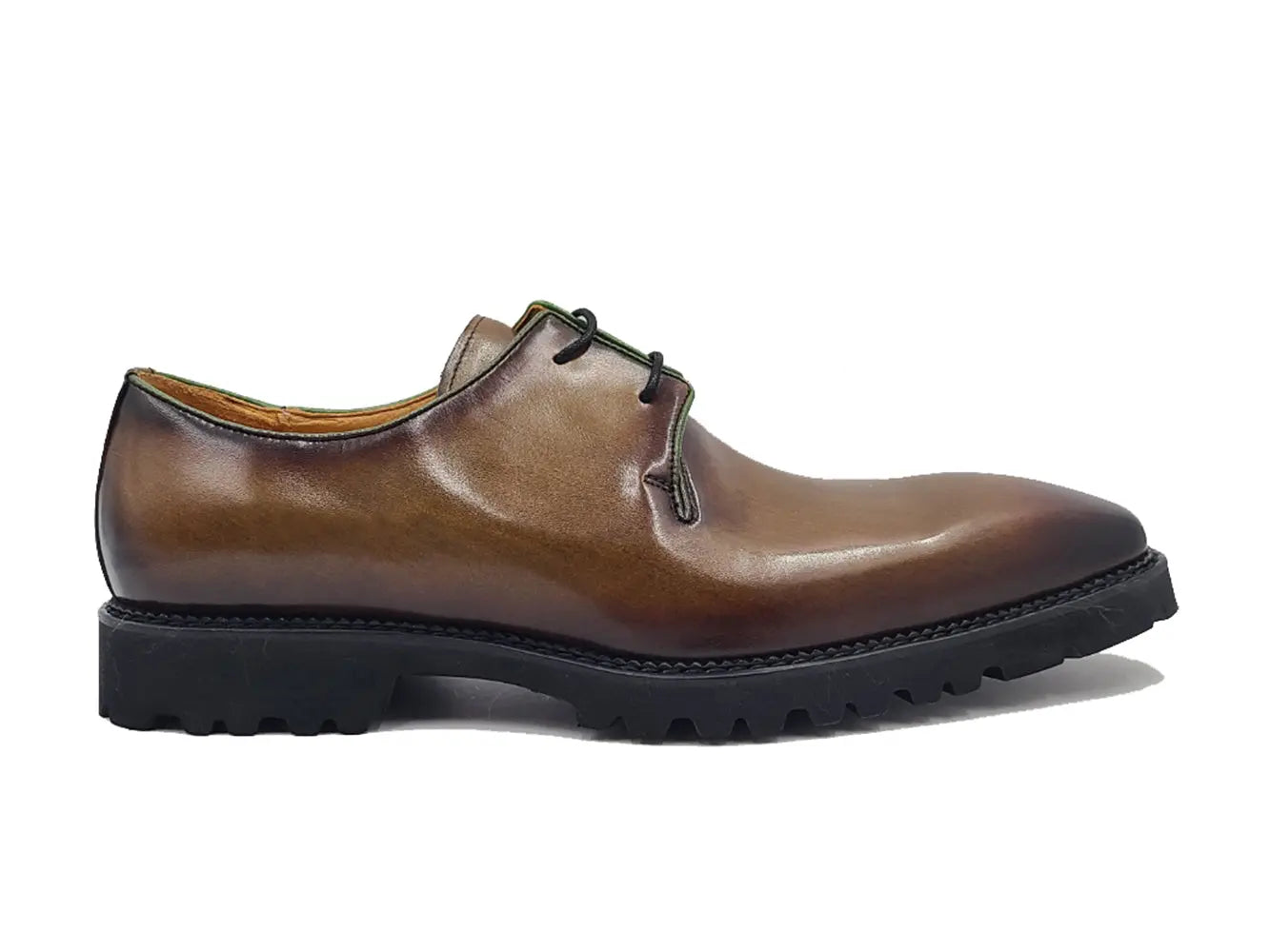 Whole Cut Derby With Lug Sole - 8