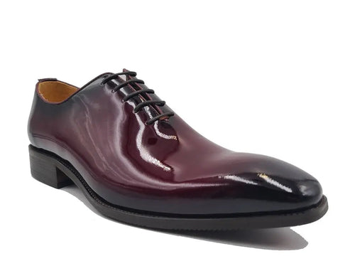 Carrucci Wholecut Patent Leather Oxford
