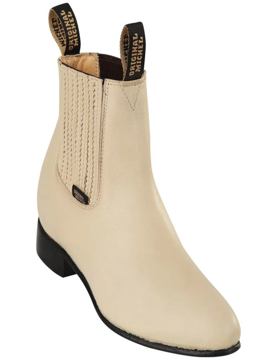 Original Michel Winter-White Ankle Boot - 6 Standard / D / Medium