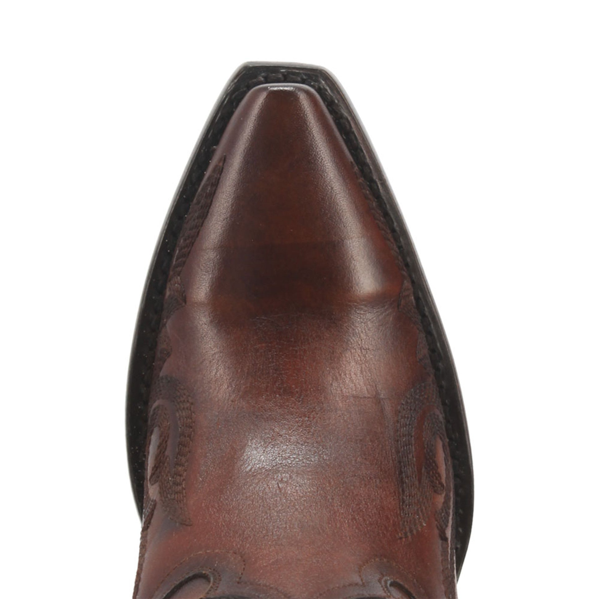 Dan Post Womenâ€™s Seductress Chestnut 20 Snip Toe Zipper Boot - 6M