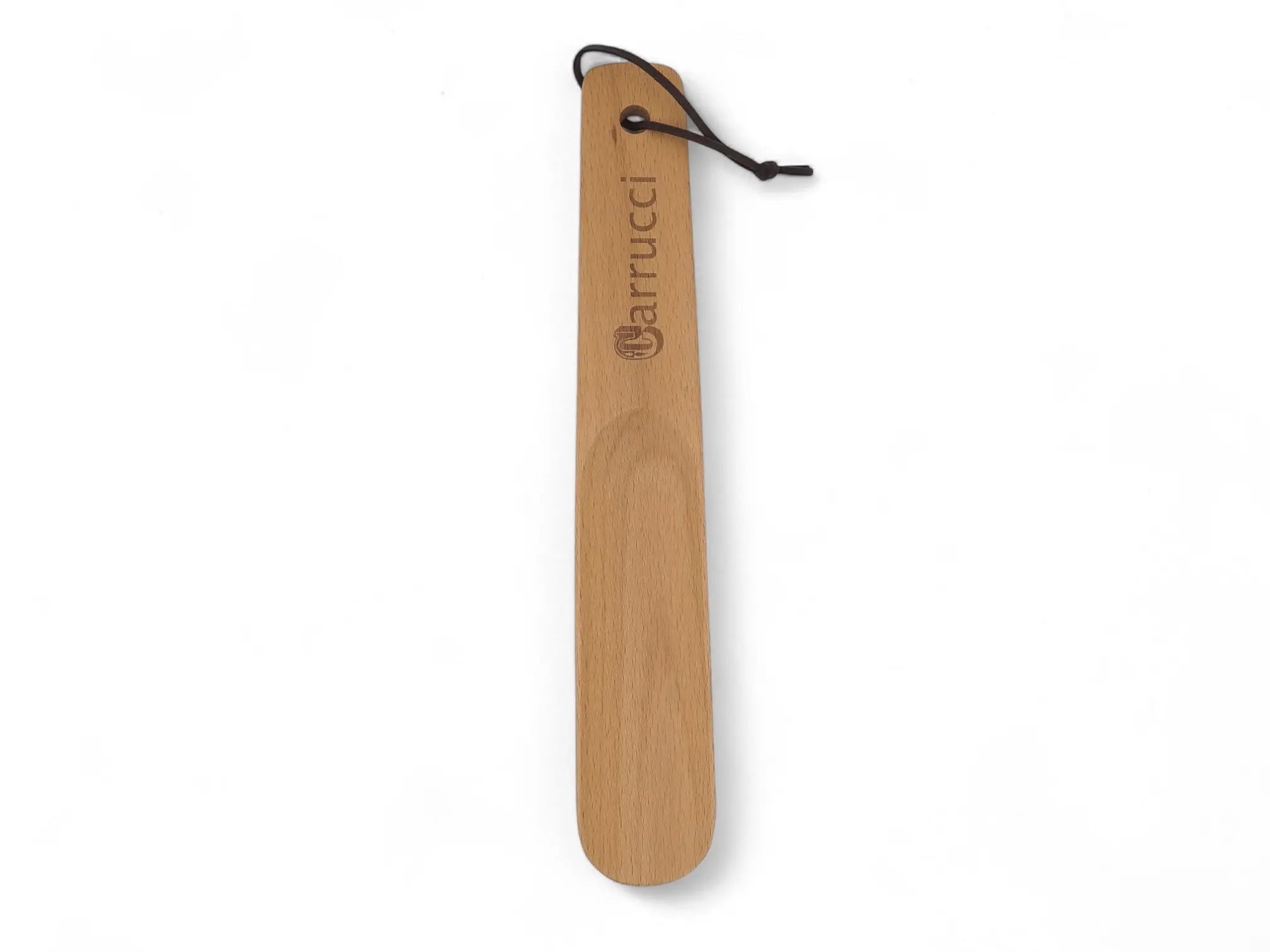 Carrucci Wooden Shoe Horn - Default Title