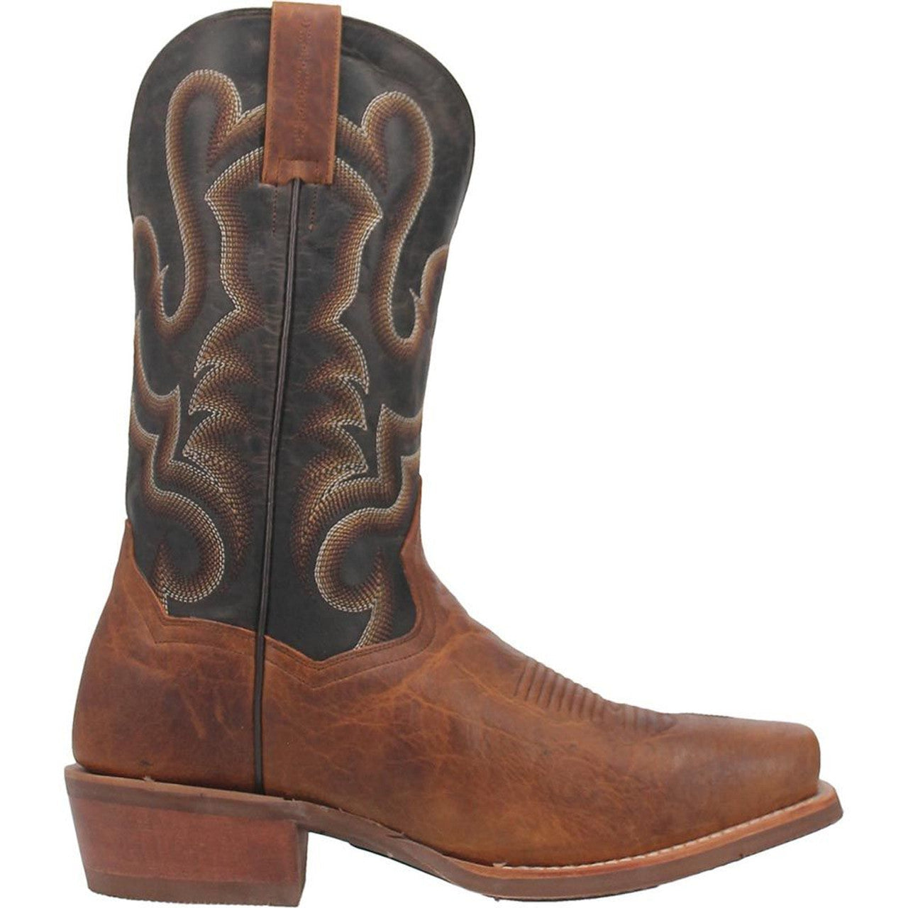 Dan Post Richland Saddle Square Toe Leather Boot - 9.5D