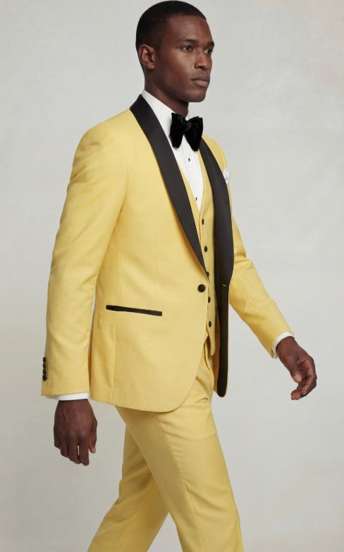 Classic Black Tuxedo – 3 Piece - 34 Short or Extra Small