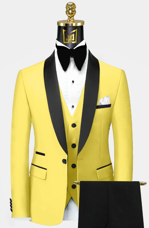 Classic Black Tuxedo – 3 Piece - 34 Short or Extra Small