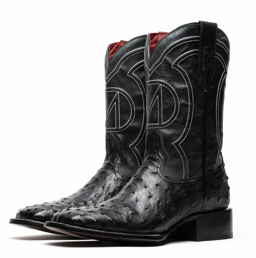 Marco Di Milano Alabama Black Leather Luxury Shoe