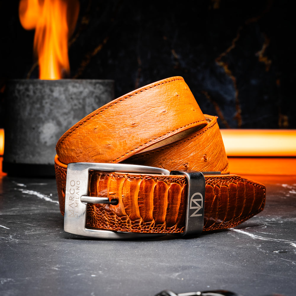 Marco Di Milano Alessio Belt Cognac - 40