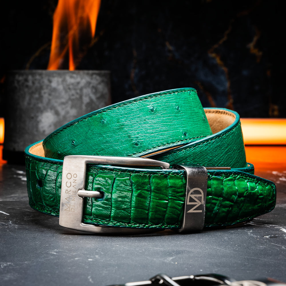 Marco Di Milano Alessio Belt Lemon Green - 40
