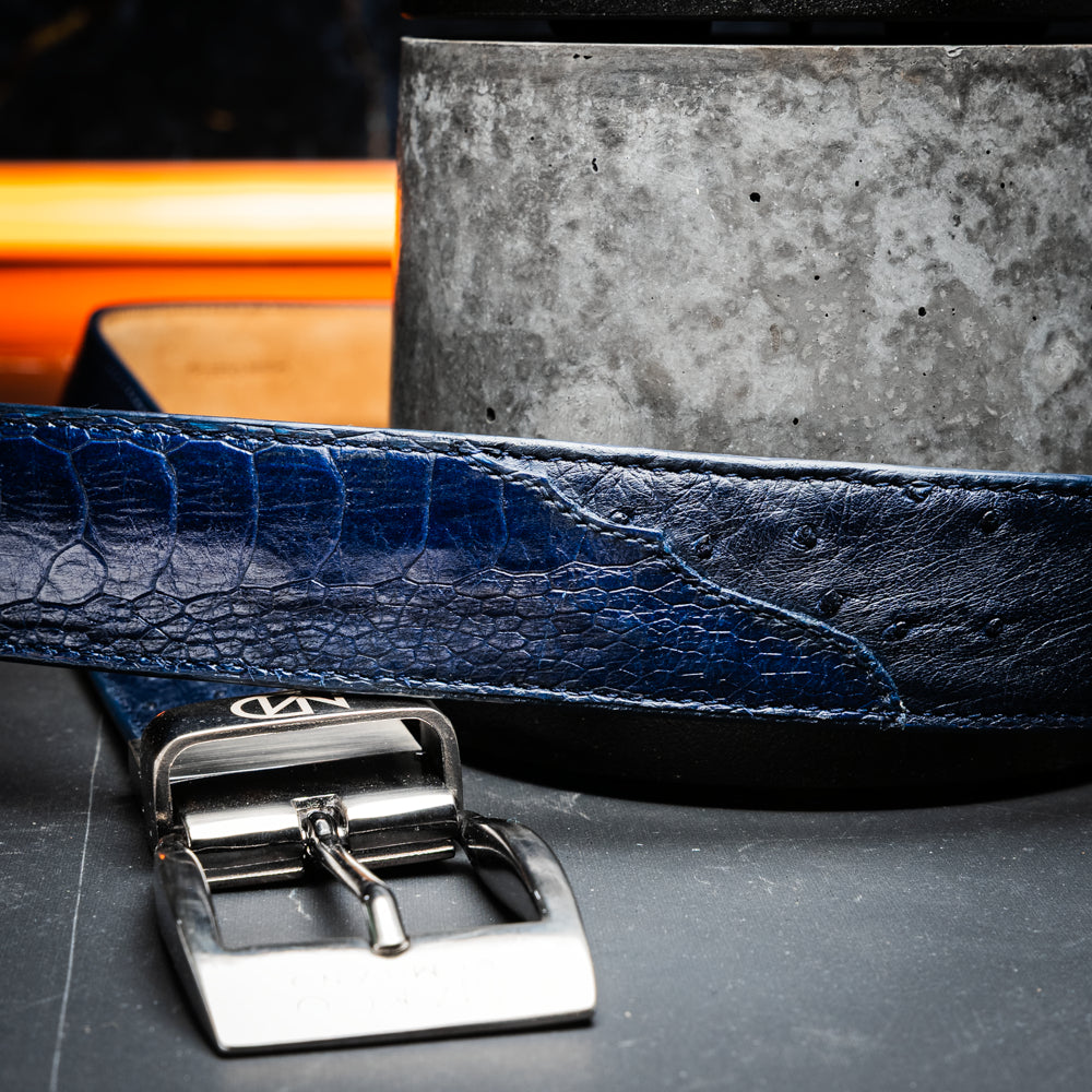 Marco Di Milano Alessio Belt Navy - 48