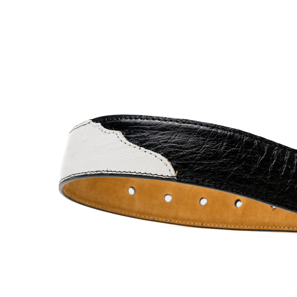 Marco Di Milano Alessio Belt White / Black - 36