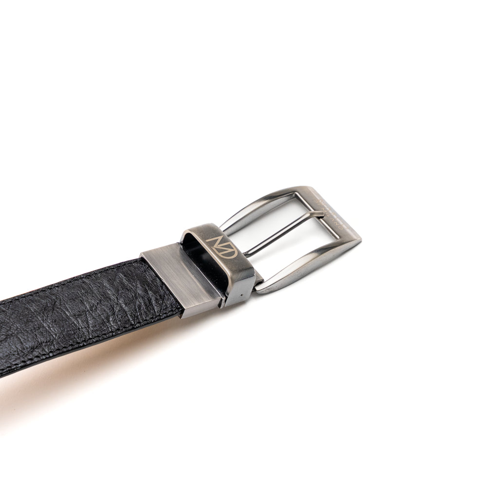 Marco Di Milano Alessio Belt White / Black - 36