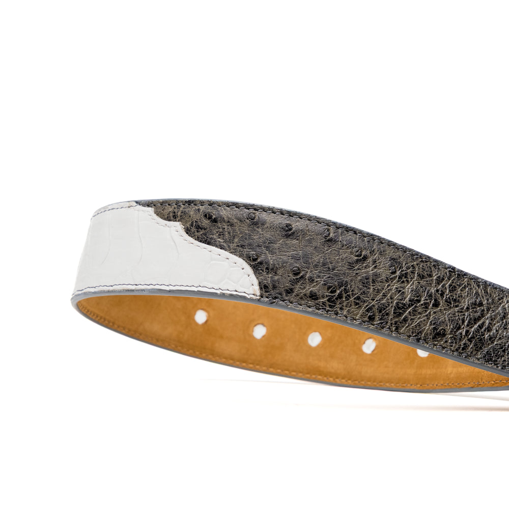Marco Di Milano Alessio Belt White / Gray - 36