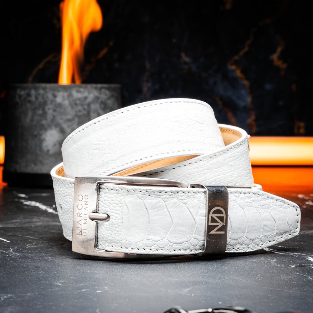Marco Di Milano Alessio Belt White - 36