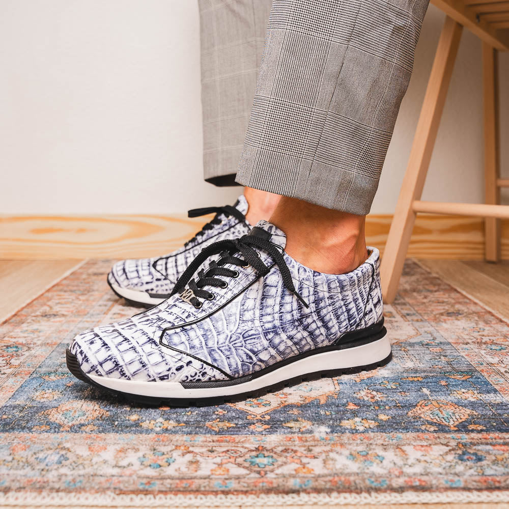 Marco_Di_Milano Alonzo Newspaper Leather Luxury Shoe