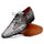 Marco Di Milano Anzio Newspaper Print Leather Oxford