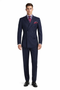 Apollo King Men's 2pc Double Breasted Suit Wide Peak Lapel with Slim Fit Cut