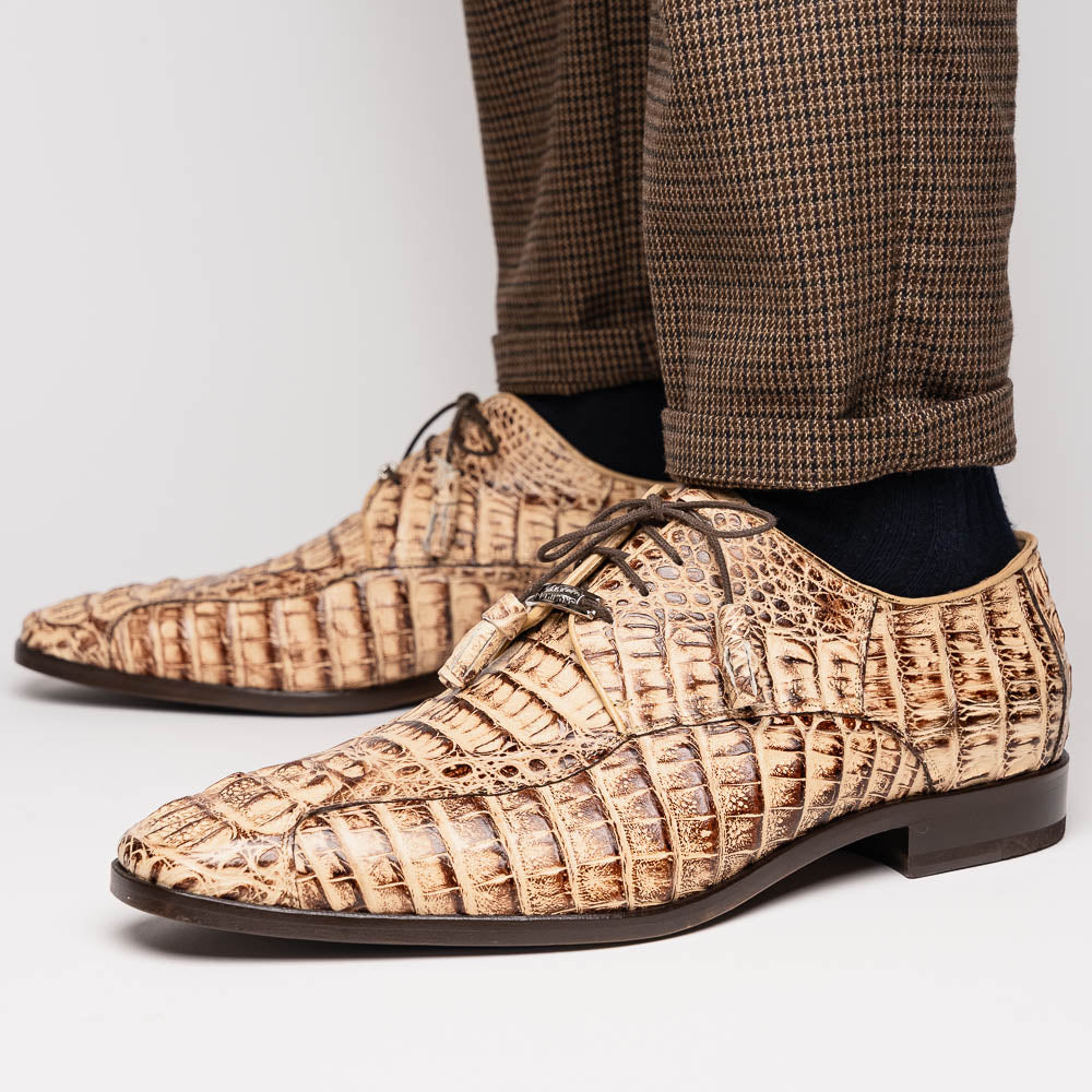 Marco Di Milano Apricena Caiman Crocodile Derby in Orix - 8