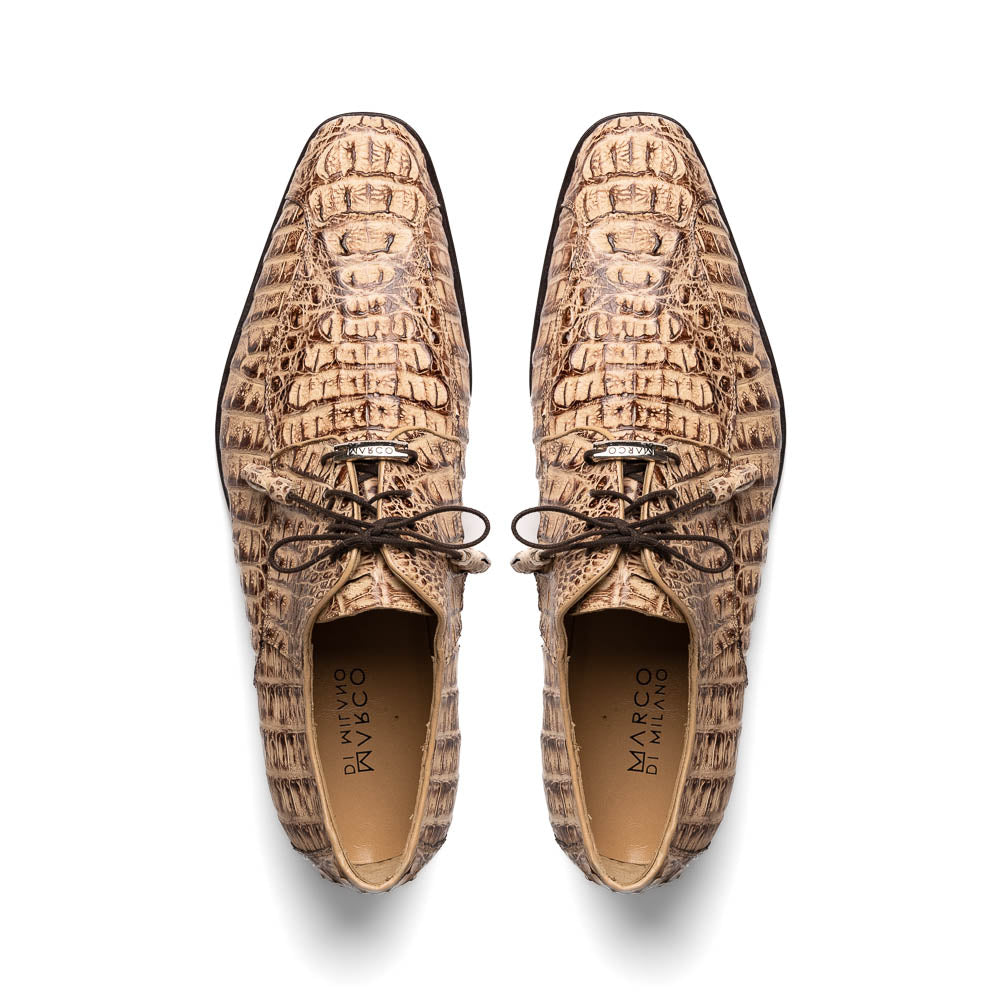 Marco Di Milano Apricena Caiman Crocodile Derby in Orix - 8