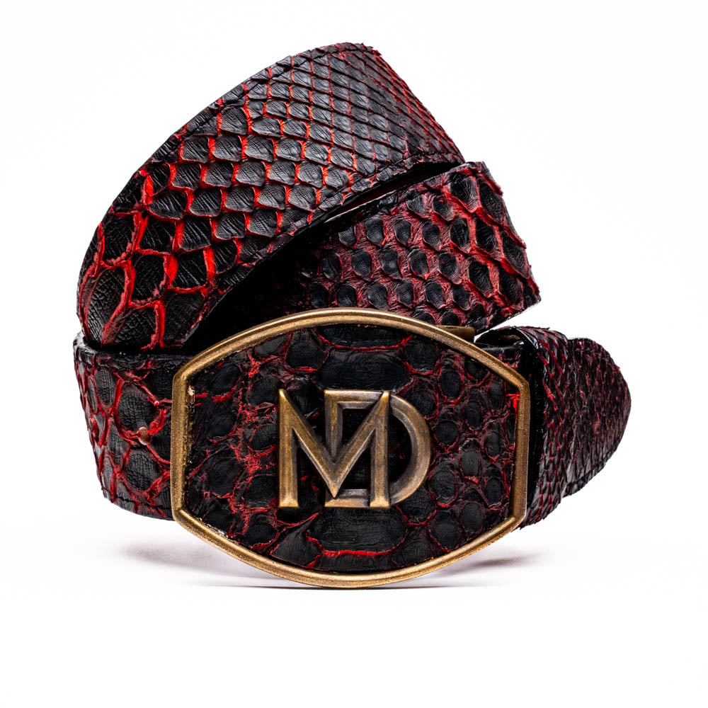 Marco Di Milano Arkansas Belt BlackCherry - 36